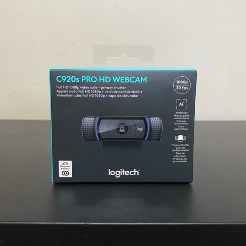 Nuova webcam logitech c920s - nuova,