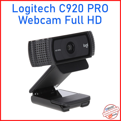 Webcam logitech pro c920 full - webcam,
