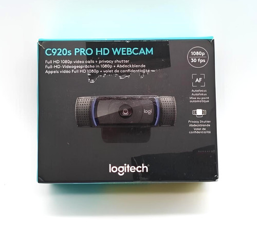 Logitech c920s pro - webcam,