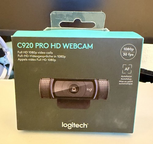 Logitech c920 pro webcam - pro, hd