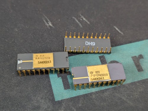 Mm74c920d nsc cdil22 gold - |,