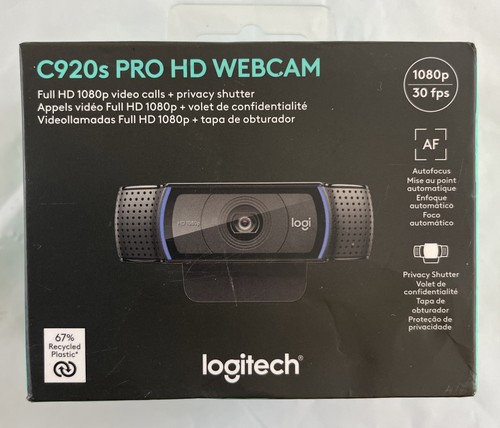 Logitech c920s pro webcam - hd,