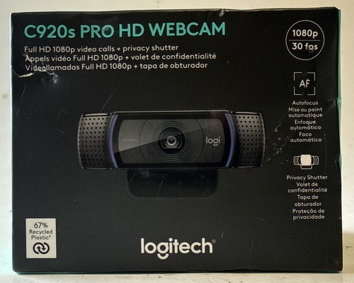 Webcam logitech c920s pro - logitech,